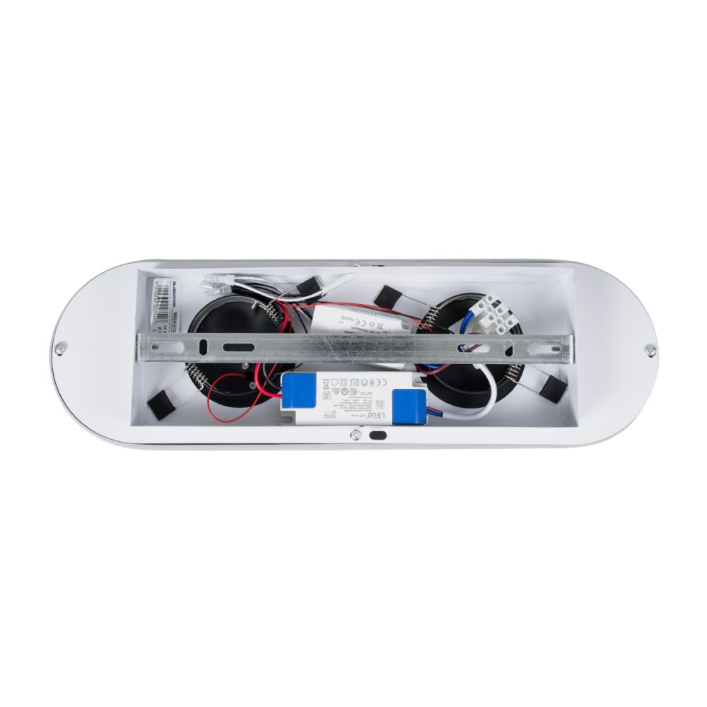 GLOBOSTAR® NESPO 61212 Μοντέρνο Φωτιστικό Οροφής LED 36W 4032lm 360° & 45° AC 220-240V IP20 Ρυθμιζόμενο Λευκό CCT με On/Off 2700K/4500K/6000K - Lumileds SMD Chip - Μαύρο Ματ - Μ40 x Π13 x Υ6.5cm - 3 Χρόνια Εγγύηση