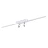 GLOBOSTAR® BARETTI 61227 Μοντέρνο Φωτιστικό Οροφής LED 24W 2688lm 160° & 45° AC 220-240V IP20 Ρυθμιζόμενο Λευκό CCT με On/Off 2700K/4500K/6000K - Lumileds SMD Chip - Λευκό Ματ - Μ80 x Π5 x Υ15cm - 3 Χρόνια Εγγύηση