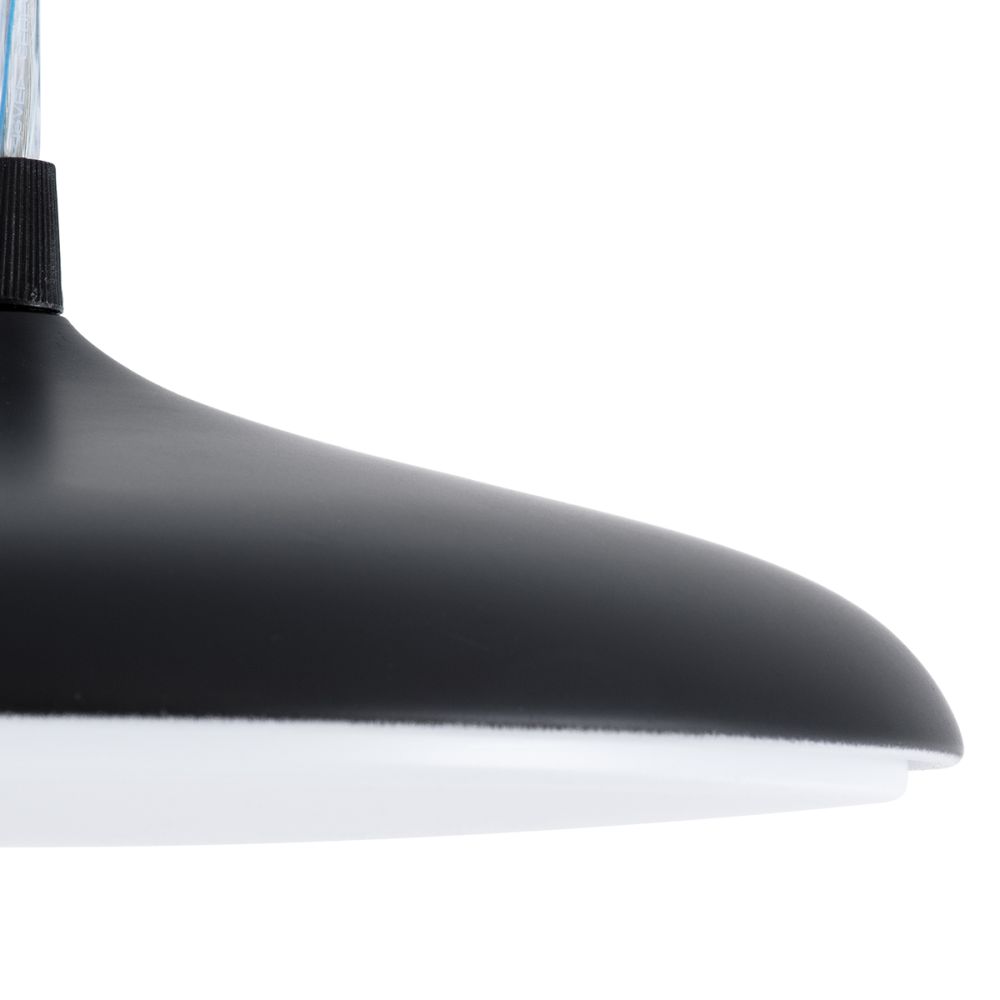 GLOBOSTAR® BARON 61251 Μοντέρνο Κρεμαστό Φωτιστικό Οροφής LED 12W 1440lm 120° AC 220-240V IP20 Ρυθμιζόμενο Λευκό CCT με On/Off 2700K/4500K/6000K - Lumileds SMD Chip - Μαύρο Ματ - Μ25 x Π25 x Υ8cm - 3 Χρόνια Εγγύηση