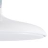 GLOBOSTAR® BARON 61252 Μοντέρνο Κρεμαστό Φωτιστικό Οροφής LED 12W 1440lm 120° AC 220-240V IP20 Ρυθμιζόμενο Λευκό CCT με On/Off 2700K/4500K/6000K - Lumileds SMD Chip - Λευκό Ματ - Μ25 x Π25 x Υ8cm - 3 Χρόνια Εγγύηση