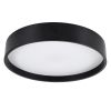 GLOBOSTAR® NARNIA 61257 Μοντέρνο Φωτιστικό Οροφής LED 75W 8625lm 120° AC 220-240V IP20 Ρυθμιζόμενο Λευκό CCT με Χειριστήριο από 2700K έως 6000K Dimmable - Lumileds SMD Chip - Μαύρο Ματ - Μ45 x Π45 x Υ8cm - 3 Χρόνια Εγγύηση
