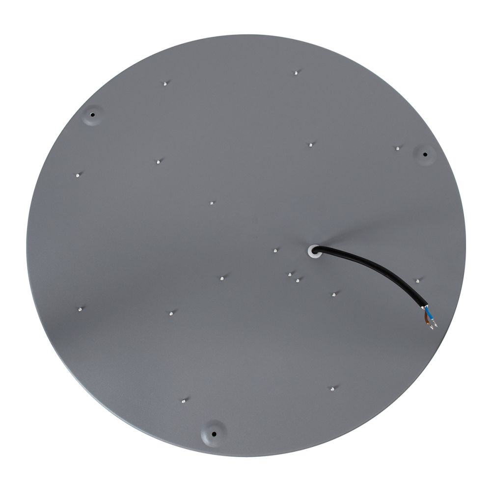 GLOBOSTAR® NARNIA 61258 Μοντέρνο Φωτιστικό Οροφής LED 75W 8625lm 120° AC 220-240V IP20 Ρυθμιζόμενο Λευκό CCT με Χειριστήριο από 2700K έως 6000K Dimmable - Lumileds SMD Chip - Γκρι Ανθρακί Ματ - Μ45 x Π45 x Υ8cm - 3 Χρόνια Εγγύηση