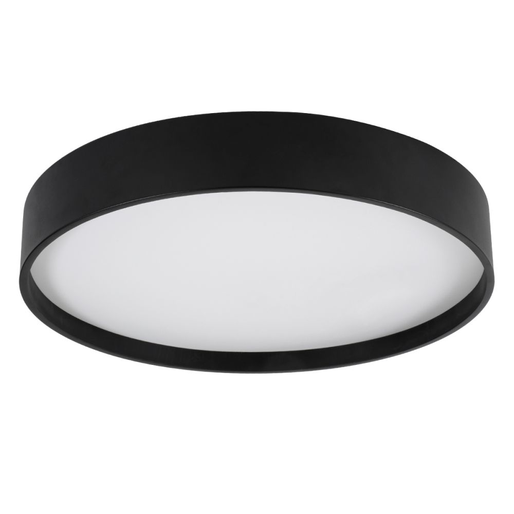 GLOBOSTAR® NARNIA 61259 Μοντέρνο Φωτιστικό Οροφής LED 100W 11500lm 120° AC 220-240V IP20 Ρυθμιζόμενο Λευκό CCT με Χειριστήριο από 2700K έως 6000K Dimmable - Lumileds SMD Chip - Μαύρο Ματ - Μ60 x Π60 x Υ10cm - 3 Χρόνια Εγγύηση