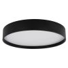 GLOBOSTAR® NARNIA 61259 Μοντέρνο Φωτιστικό Οροφής LED 100W 11500lm 120° AC 220-240V IP20 Ρυθμιζόμενο Λευκό CCT με Χειριστήριο από 2700K έως 6000K Dimmable - Lumileds SMD Chip - Μαύρο Ματ - Μ60 x Π60 x Υ10cm - 3 Χρόνια Εγγύηση