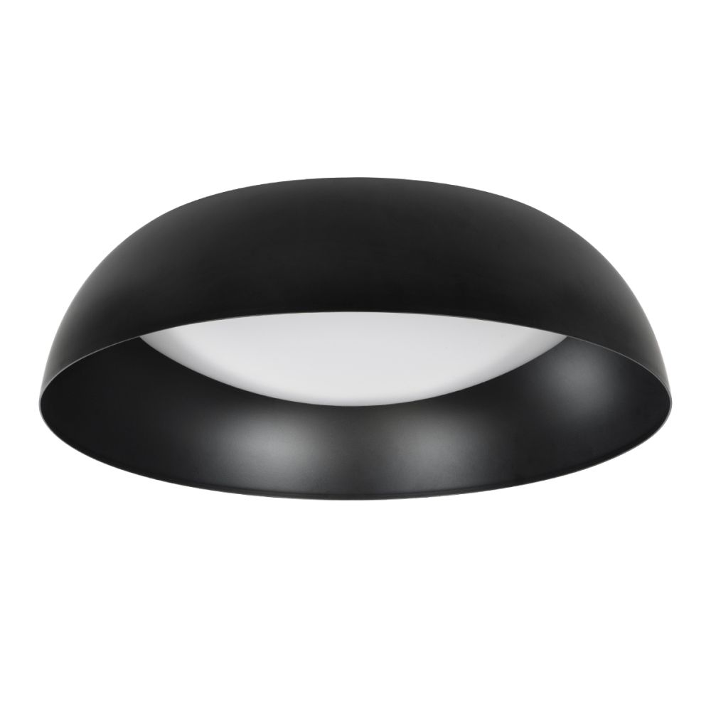 GLOBOSTAR® ANATOLIA 61261 Μοντέρνο Φωτιστικό Οροφής LED 60W 6900lm 120° AC 220-240V IP20 Ρυθμιζόμενο Λευκό CCT με Χειριστήριο από 2700K έως 6000K Dimmable - Lumileds SMD Chip - Μαύρο Ματ - Μ43 x Π43 x Υ11cm - 3 Χρόνια Εγγύηση
