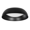 GLOBOSTAR® ANATOLIA 61261 Μοντέρνο Φωτιστικό Οροφής LED 60W 6900lm 120° AC 220-240V IP20 Ρυθμιζόμενο Λευκό CCT με Χειριστήριο από 2700K έως 6000K Dimmable - Lumileds SMD Chip - Μαύρο Ματ - Μ43 x Π43 x Υ11cm - 3 Χρόνια Εγγύηση