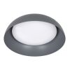 GLOBOSTAR® ANATOLIA 61262 Μοντέρνο Φωτιστικό Οροφής LED 60W 6900lm 120° AC 220-240V IP20 Ρυθμιζόμενο Λευκό CCT με Χειριστήριο από 2700K έως 6000K Dimmable - Lumileds SMD Chip - Γκρι - Μ43 x Π43 x Υ11cm - 3 Χρόνια Εγγύηση