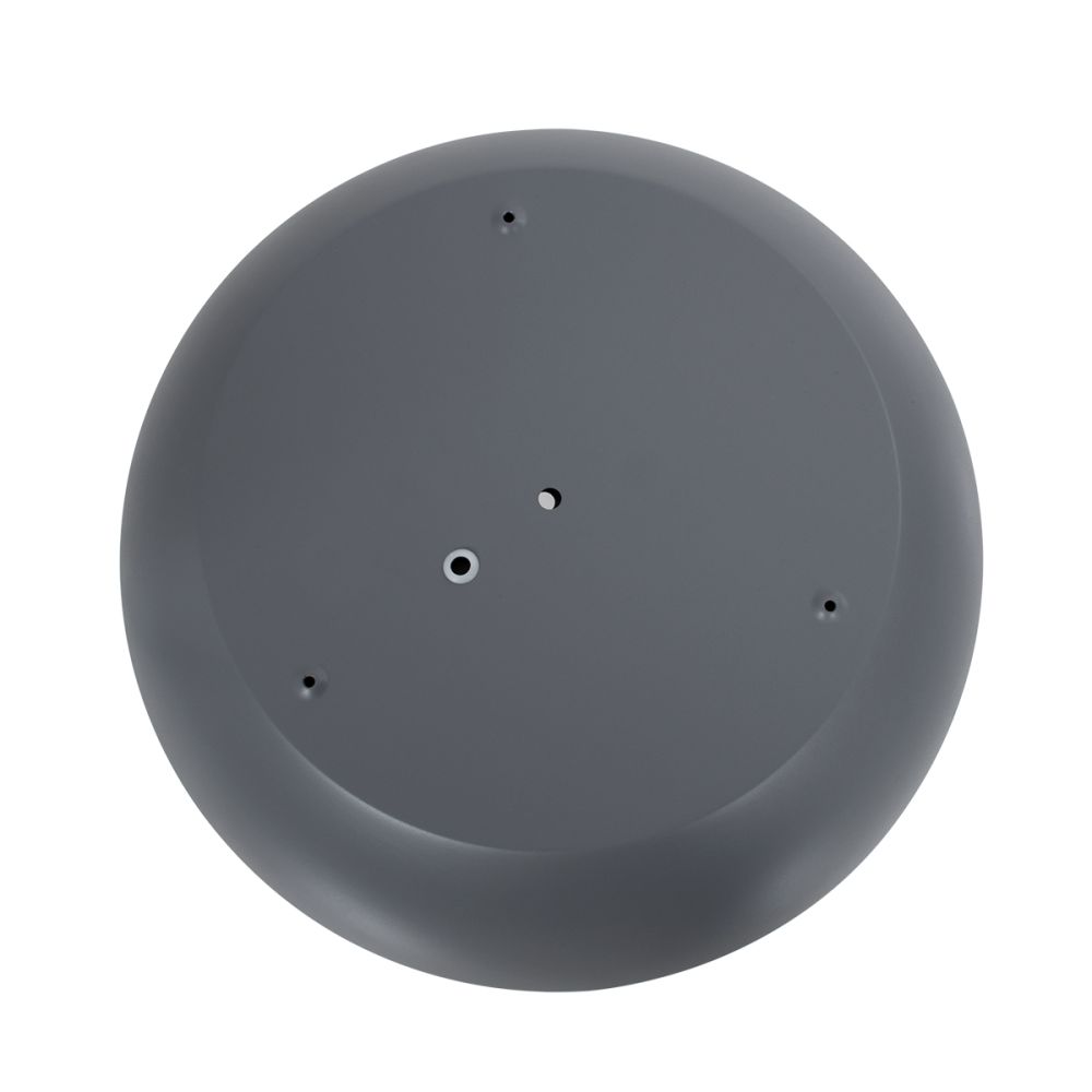 GLOBOSTAR® ANATOLIA 61262 Μοντέρνο Φωτιστικό Οροφής LED 60W 6900lm 120° AC 220-240V IP20 Ρυθμιζόμενο Λευκό CCT με Χειριστήριο από 2700K έως 6000K Dimmable - Lumileds SMD Chip - Γκρι - Μ43 x Π43 x Υ11cm - 3 Χρόνια Εγγύηση