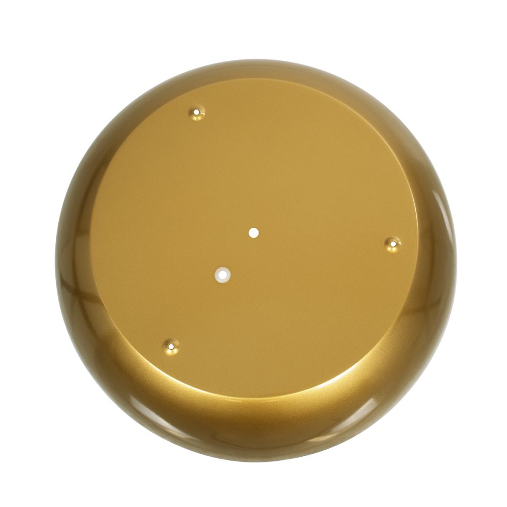 GLOBOSTAR® ANATOLIA 61263 Μοντέρνο Φωτιστικό Οροφής LED 60W 6900lm 120° AC 220-240V IP20 Ρυθμιζόμενο Λευκό CCT με Χειριστήριο από 2700K έως 6000K Dimmable - Lumileds SMD Chip - Χρυσό - Μ43 x Π43 x Υ11cm - 3 Χρόνια Εγγύηση