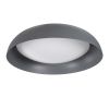 GLOBOSTAR® ANATOLIA 61265 Μοντέρνο Φωτιστικό Οροφής LED 75W 8625lm 120° AC 220-240V IP20 Ρυθμιζόμενο Λευκό CCT με Χειριστήριο από 2700K έως 6000K Dimmable - Lumileds SMD Chip - Γκρι - Μ60 x Π60 x Υ13cm - 3 Χρόνια Εγγύηση