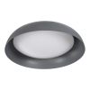 GLOBOSTAR® ANATOLIA 61265 Μοντέρνο Φωτιστικό Οροφής LED 75W 8625lm 120° AC 220-240V IP20 Ρυθμιζόμενο Λευκό CCT με Χειριστήριο από 2700K έως 6000K Dimmable - Lumileds SMD Chip - Γκρι - Μ60 x Π60 x Υ13cm - 3 Χρόνια Εγγύηση