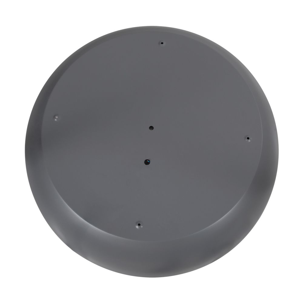 GLOBOSTAR® ANATOLIA 61265 Μοντέρνο Φωτιστικό Οροφής LED 75W 8625lm 120° AC 220-240V IP20 Ρυθμιζόμενο Λευκό CCT με Χειριστήριο από 2700K έως 6000K Dimmable - Lumileds SMD Chip - Γκρι - Μ60 x Π60 x Υ13cm - 3 Χρόνια Εγγύηση