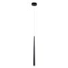 GLOBOSTAR® TEARS 61309 Μοντέρνο Κρεμαστό Φωτιστικό Οροφής LED 3W 330lm 180° AC 220-240V IP20 Ρυθμιζόμενο Λευκό CCT με Χειριστήριο από 2700K έως 6000K Dimmable - Lumileds SMD Chip - Μαύρο Ματ - Μ3.2 x Π3.2 x Υ51.5cm - 3 Χρόνια Εγγύηση