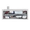 GLOBOSTAR® PALADIN 61353 Μοντέρνο Φωτιστικό Τοίχου - Απλίκα Ξενοδοχείου Reading Light με Φορτιστή USB 3A & Wireless 20W LED 6W 720lm 36° & 360° AC 220-240V IP20 Φυσικό Λευκό 4500K - Bridgelux COB Chip & TÜV SÜD Driver - Λευκό Ματ - Μ30 x Π11 x