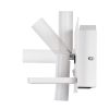 GLOBOSTAR® PALADIN 61354 Μοντέρνο Φωτιστικό Τοίχου - Απλίκα Ξενοδοχείου Reading Light με Φορτιστή USB 3A & Wireless 20W LED 6W 720lm 36° & 360° AC 220-240V IP20 Φυσικό Λευκό 4500K - Bridgelux COB Chip & TÜV SÜD Driver - Λευκό Ματ - Μ30 x Π11 x
