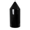 GLOBOSTAR® URANUS-L 61457 Μοντέρνο Επιτραπέζιο Φωτιστικό Πορτατίφ με Ντουί 2 x E27 AC 220-240V IP20 - Μαύρο - Μ50 x Π50 x Υ77cm