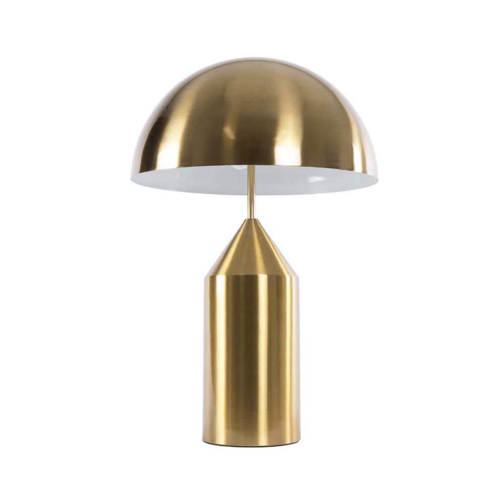 GLOBOSTAR® URANUS-L 61459 Μοντέρνο Επιτραπέζιο Φωτιστικό Πορτατίφ με Ντουί 2 x E27 AC 220-240V IP20 - Χρυσό - Μ50 x Π50 x Υ77cm