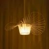 GLOBOSTAR® LUMINOVA 61465 Μοντέρνο Κρεμαστό Φωτιστικό Οροφής με Ντουί 1 x E27 AC 220-240V IP20 - Λευκό - Μ60 x Π60 x Υ25cm