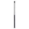 GloboStar® CANCUN 61510 Urban Light Φωτιστικό Πάρκου - Πλατείας - Κήπου Ύψους 3.5 μέτρων LED 40W 5440lm 60° AC100-240VAC IP67 IK09 - D15.5 x H350cm - Anthracite Grey - Φυσικό Λευκό 4000K - LUMILEDS - MEAN WELL DRIVER - 5 Years Warranty