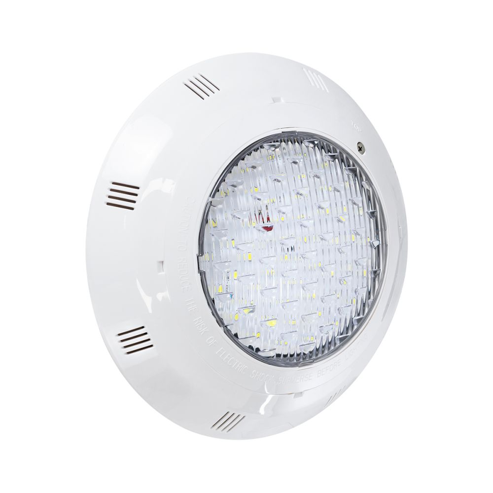 GLOBOSTAR® POOLETI 61538 Υποβρύχιο Φωτιστικό για Πισίνες/Σιντριβάνια LED 25W 2125lm 120° AC/DC 12V Αδιάβροχο IP68 Ψυχρό Λευκό 6000K Dimmable - Bridgelux SMD Chip - 2m VDE Rubber Καλώδιο - Μ30 x Π30 x Υ6.5cm - 3 Χρόνια Εγγύηση