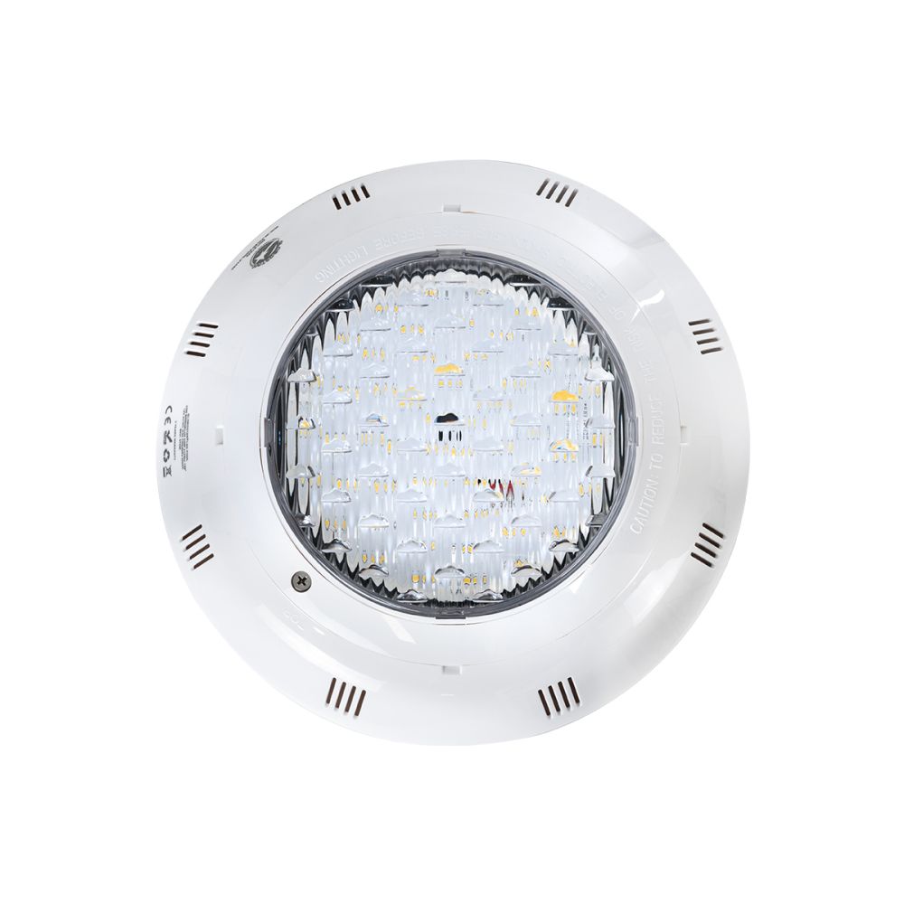 GLOBOSTAR® POOLETI 61540 Υποβρύχιο Φωτιστικό για Σιντριβάνια/Πισίνες LED 25W 1875lm 120° AC/DC 12V Αδιάβροχο IP68 Θερμό Λευκό 2700K Dimmable - 2m VDE Rubber Καλώδιο - Φ30 x Υ6.5cm - 3 Χρόνια Εγγύηση