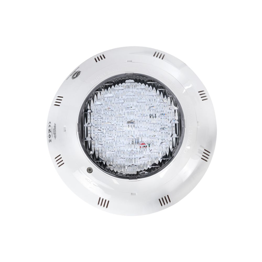 GLOBOSTAR® POOLETI 61542 Υποβρύχιο Φωτιστικό για Σιντριβάνια/Πισίνες LED 25W 1750lm 120° AC 12V Αδιάβροχο IP68 RGB Dimmable  - Ασύρματο Χειριστήριο RF 2.4Ghz Εμβέλειας 60 Μέτρων - 2m VDE Rubber Καλώδιο - Φ30 x Υ6.5cm - 3 Χρόνια Εγγύηση