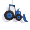GLOBOSTAR® TRACTOR 61580 Παιδικό Κρεμαστό Φωτιστικό Οροφής με Ντουί 1 x E27 AC 220-240V IP20 - Πολύχρωμο - Μ40 x Π15.5 x Υ26.5cm
