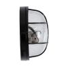 GLOBOSTAR® BOATLIGHT 61586 Vintage Φωτιστικό Καραβοχελώνα Τοίχου & Οροφής με Ντουί 1 x E27 AC 220-240V Αδιάβροχο IP65 - Μαύρο Ματ - Μ17.5 x Π17.5 x Υ9cm