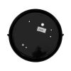 GLOBOSTAR® BOATLIGHT 61589 Vintage Φωτιστικό Καραβοχελώνα Τοίχου & Οροφής με Ντουί 2 x E27 AC 220-240V Αδιάβροχο IP65 - Μαύρο Ματ - Μ24 x Π24 x Υ11cm