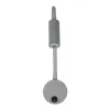 GLOBOSTAR® GOOSE 61689 Μοντέρνο Φωτιστικό Τοίχου - Απλίκα Ξενοδοχείου Reading Light LED 3W 300lm 36° AC 220-240V IP20 Θερμό Λευκό 2700K - CREE XPE Chip & TÜV SÜD Driver - Γκρι Ανθρακί Ματ - Μ6.5 x Π15 x Υ24.5cm - 3 Χρόνια Εγγύηση