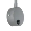GLOBOSTAR® GOOSE 61689 Μοντέρνο Φωτιστικό Τοίχου - Απλίκα Ξενοδοχείου Reading Light LED 3W 300lm 36° AC 220-240V IP20 Θερμό Λευκό 2700K - CREE XPE Chip & TÜV SÜD Driver - Γκρι Ανθρακί Ματ - Μ6.5 x Π15 x Υ24.5cm - 3 Χρόνια Εγγύηση