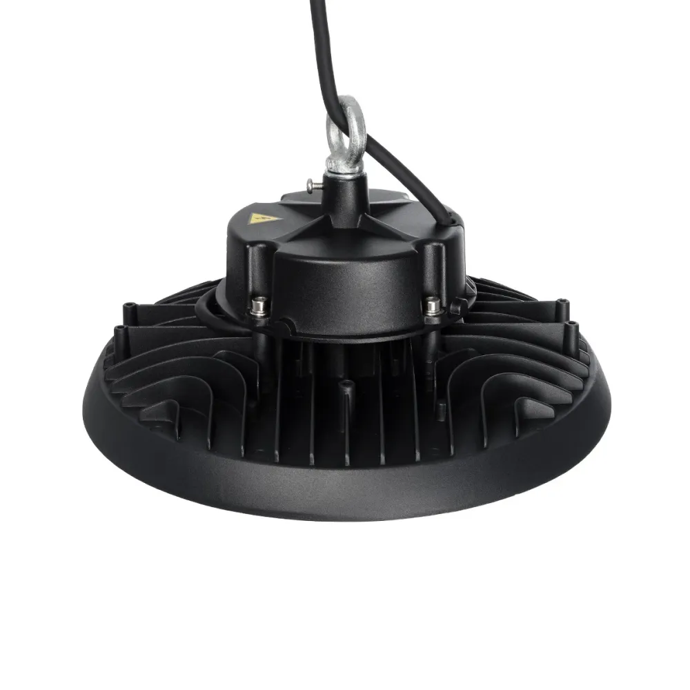 GLOBOSTAR® INDUSTRY 61704 Βιομηχανικό Φωτιστικό Καμπάνα High Bay UFO Τεχνολογίας Smart Group Linkable Control System 2.4Ghz με Αισθητήρα Κίνησης Microwave LED 100W 15000lm SDCM<5 90° AC 85-265V Αδιάβροχο IP65 IK08 Φυσικό Λευκό 5000K - 175 x Sanan Opto 