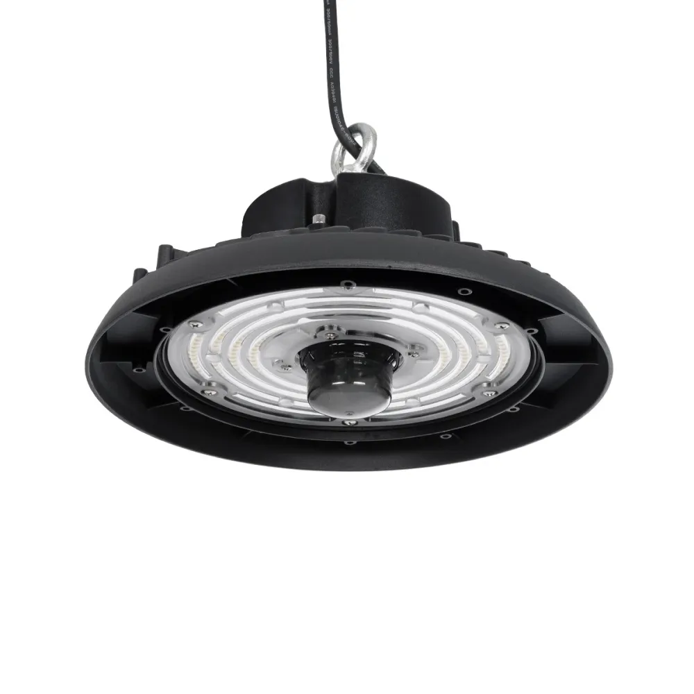 GLOBOSTAR® INDUSTRY 61705 Βιομηχανικό Φωτιστικό Καμπάνα High Bay UFO Τεχνολογίας Smart Group Linkable Control System 2.4Ghz με Αισθητήρα Κίνησης Microwave LED 150W 22500lm SDCM<5 90° AC 85-265V Αδιάβροχο IP65 IK08 Φυσικό Λευκό 5000K - 275 x Sanan Opto 