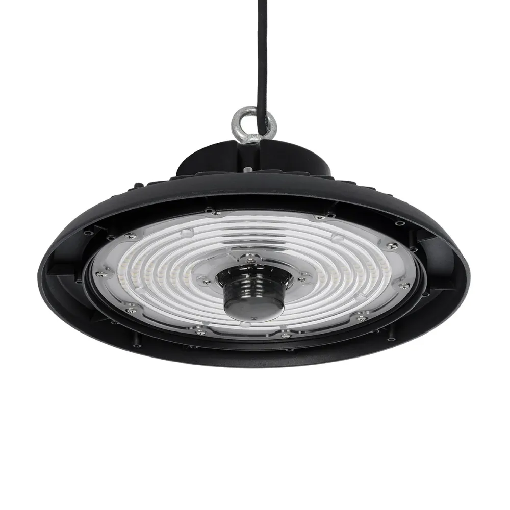 GLOBOSTAR® INDUSTRY 61706 Βιομηχανικό Φωτιστικό Καμπάνα High Bay UFO Τεχνολογίας Smart Group Linkable Control System 2.4Ghz με Αισθητήρα Κίνησης Microwave LED 200W 30000lm SDCM<5 90° AC 85-265V Αδιάβροχο IP65 IK08 Φυσικό Λευκό 5000K - 338 x Sanan Opto 