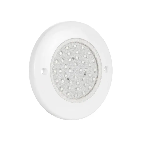 GLOBOSTAR® POOLARTY 61718 Υποβρύχιο Φωτιστικό για Σιντριβάνια/Πισίνες LED 8W 560lm 120° DC 12V Αδιάβροχο IP68 RGB Dimmable - Bridgelux SMD Chip - 1m VDE Rubber Καλώδιο - Μ13 x Π13 x Υ2cm - 3 Χρόνια Εγγύηση