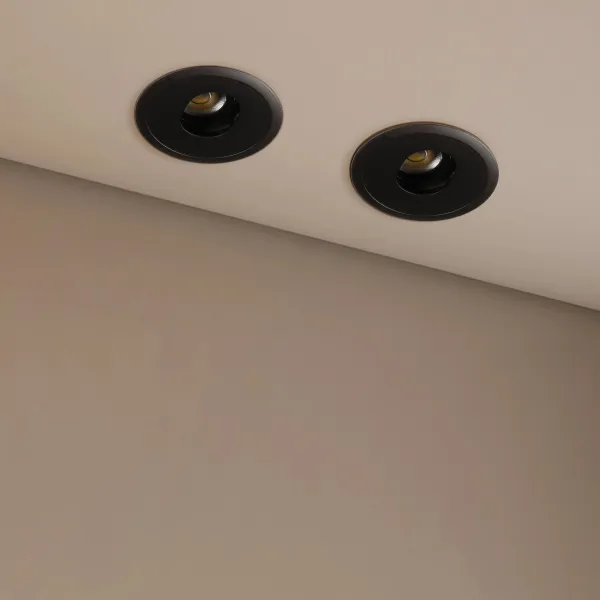 kelvo® ASYMMETRICAL KLV-101-0130 Χωνευτό Downlight Σποτ LED 7W 840lm 15°x30° AC 220-240V IP20 Θερμό Λευκό 2700K - Bridgelux COB Chip & TÜV SÜD Driver - Μαύρο Ματ - Μ8.3 x Π8.3 x Υ8.16cm / Q7.3cm - 5 Χρόνια Εγγύηση