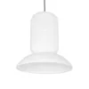 GLOBOSTAR® ROMINA 62002 Μοντέρνο Κρεμαστό Φωτιστικό Οροφής με Ντουί 1 x E27 AC 220-240V IP20 - Λευκό - Μ40 x Π40 x Υ42.5cm