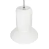 GLOBOSTAR® ROMINA 62002 Μοντέρνο Κρεμαστό Φωτιστικό Οροφής με Ντουί 1 x E27 AC 220-240V IP20 - Λευκό - Μ40 x Π40 x Υ42.5cm