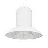 GLOBOSTAR® ROMINA 62003 Μοντέρνο Κρεμαστό Φωτιστικό Οροφής με Ντουί 1 x E27 AC 220-240V IP20 - Λευκό - Μ60 x Π60 x Υ51cm
