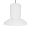 GLOBOSTAR® ROMINA 62003 Μοντέρνο Κρεμαστό Φωτιστικό Οροφής με Ντουί 1 x E27 AC 220-240V IP20 - Λευκό - Μ60 x Π60 x Υ51cm