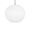 GLOBOSTAR® ROMINA 62004 Μοντέρνο Κρεμαστό Φωτιστικό Οροφής με Ντουί 1 x E27 AC 220-240V IP20 - Λευκό - Μ40 x Π40 x Υ37cm