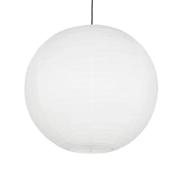 GLOBOSTAR® ROMINA 62005 Μοντέρνο Κρεμαστό Φωτιστικό Οροφής με Ντουί 1 x E27 AC 220-240V IP20 - Λευκό - Μ60 x Π60 x Υ60cm