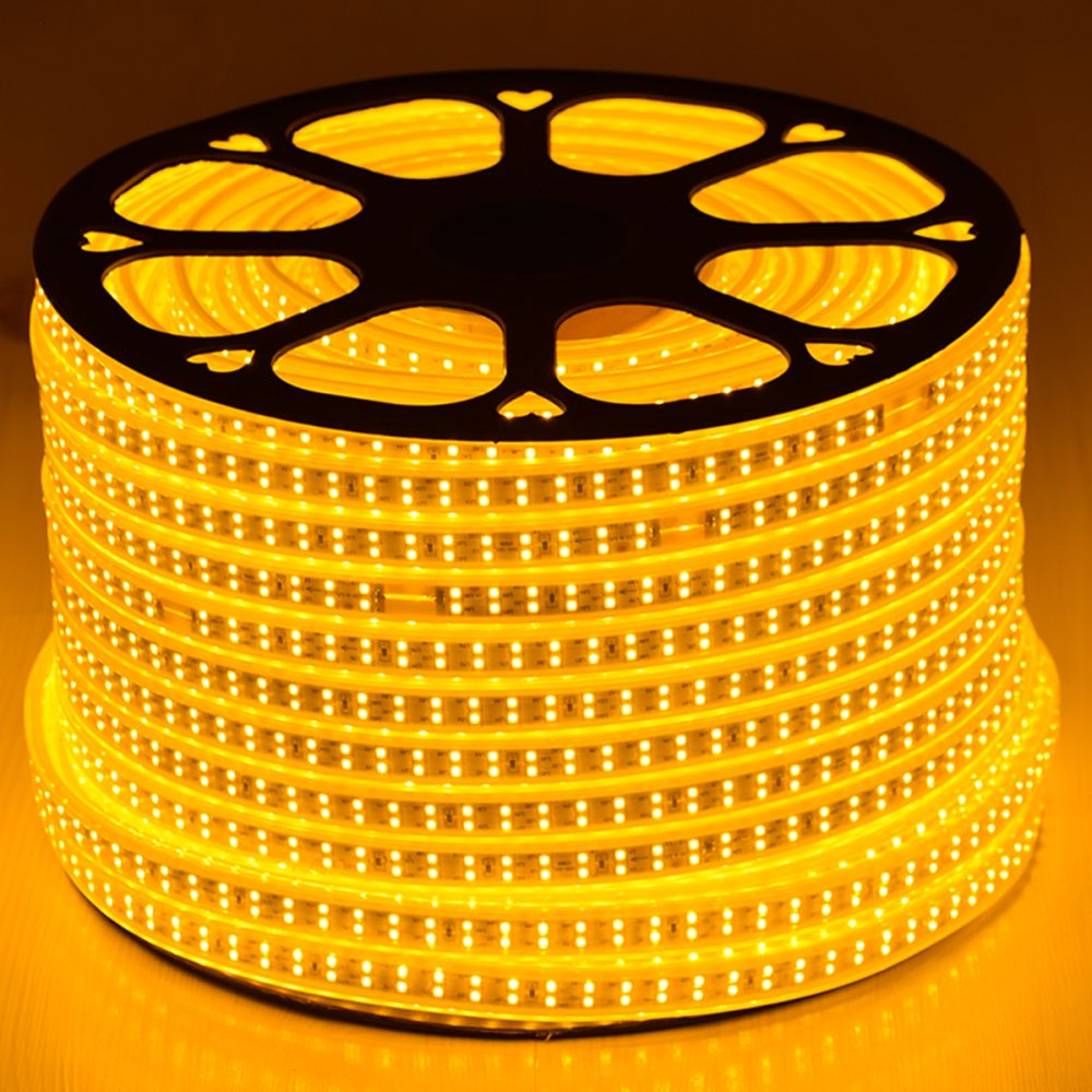 GLOBOSTAR® EPIWIDE 70513 Ταινία LED 24W/m 2040lm/m 120° DC 220-240V Αδιάβροχη IP65 180 x SMD2835 Chip/m Ultra Θερμό Λευκό 2200K Dimmable - Epistar SMD Chip - M100 x Π1.6 x Υ0.7cm - 3 Χρόνια Εγγύηση