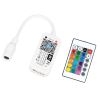 GloboStar® 73441 Ασύρματος LED Mini Dream-Color Magic Digital RGBW Controller με Χειριστήριο RF 21 Keys για LED Digital RGBW Προϊόντα 5v - 12v - 24v 2048 IC