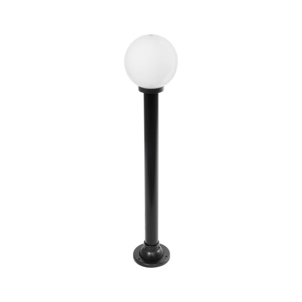 GLOBOSTAR® AGROS 61596 Φωτιστικό Κολωνάκι Κήπου με Ντουί 1 x E27 AC 220-240V Αδιάβροχο IP65 - Λευκό & Μάυρο - Μ20 x Π20 x Υ100cm GLOBOSTAR® AGROS 61596 Φωτιστικό Κολωνάκι Κήπου με Ντουί 1 x E27 AC 220-240V Αδιάβροχο IP65 - Λευκό & Μάυρο - Μ20 x Π20 x Υ100cm