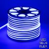 GLOBOSTAR® NEOVALE 70575 Ταινία Neon Flex LED 12W/m 600lm/m 120° DC 220-240V Αδιάβροχο IP65 120 x SMD2835 Chip/m Μπλε Dimmable - Sanan SMD Chip - Μ100 x Π0.8 x Υ1.6cm - 3 Χρόνια Εγγύηση