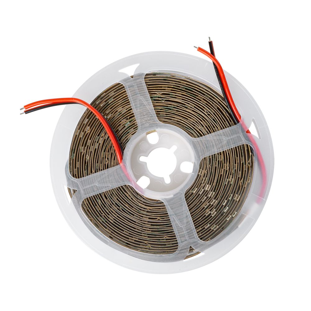 GLOBOSTAR® LILAC 70202 Ταινία LED 6W/m 540lm/m 120° DC 24V IP20 60 x SMD2835 Chip/m Θερμό Λευκό 2700K Dimmable - Sanan SMD Chip - Μ500 x Π0.8 x Υ0.1cm - Ρολό 5 Μέτρων - 5 Χρόνια Εγγύηση