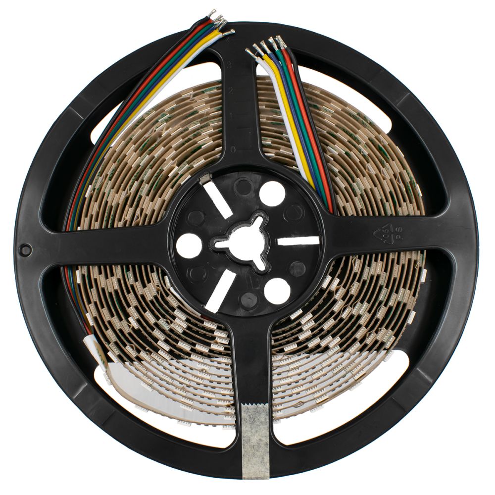 GLOBOSTAR® PRISMA 70265 Ταινία LED 20.4W/m 2040lm/m 120° DC 24V IP20 60 x SMD5050 Chip/m Πολύχρωμο RGBW+WW Dimmable - Sanan SMD Chip - Μ500 x Π1 x Υ0.2cm - Ρολό 5 Μέτρων - 5 Χρόνια Εγγύηση