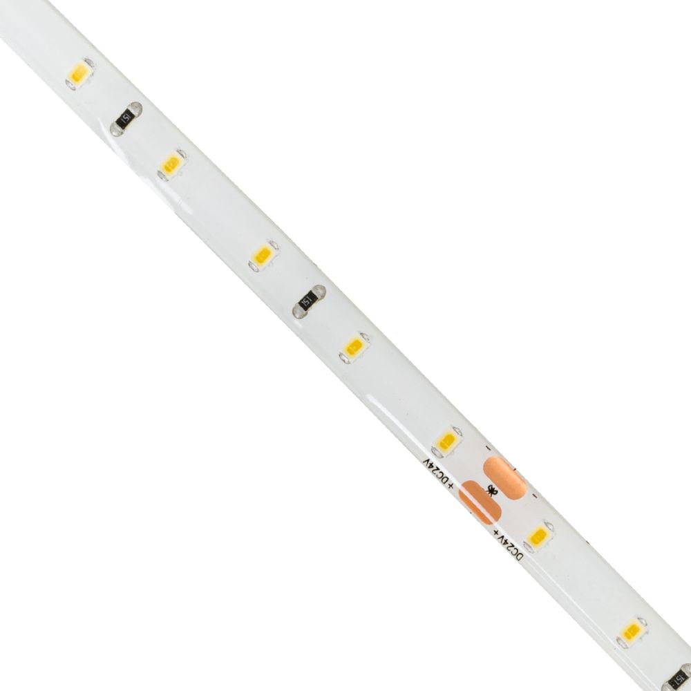 GLOBOSTAR® LILAC 70303 Ταινία LED 6W/m 480lm/m 120° DC 24V Αδιάβροχη IP65 60 x SMD2835 Chip/m Ultra Θερμό Λευκό 2200K Dimmable - Sanan SMD Chip - Μ500 x Π0.8 x Υ0.2cm - Ρολό 5 Μέτρων - 5 Χρόνια Εγγύηση