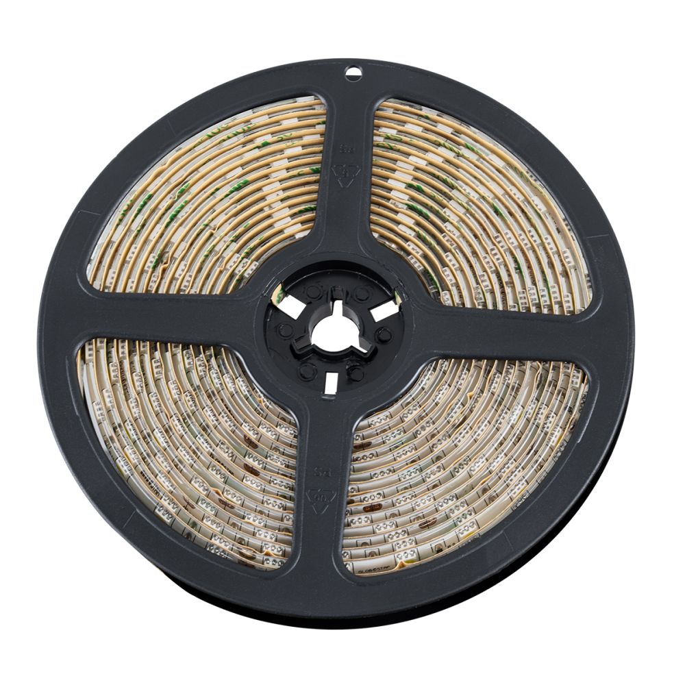 GLOBOSTAR® LUMAR 70321 Ταινία LED 14.4W/m 1368lm/m 120° DC 24V Αδιάβροχη IP65 60 x SMD5050 Chip/m Φυσικό Λευκό 4500K Dimmable - Sanan SMD Chip - Μ500 x Π1 x Υ0.2cm - Ρολό 5 Μέτρων - 5 Χρόνια Εγγύηση